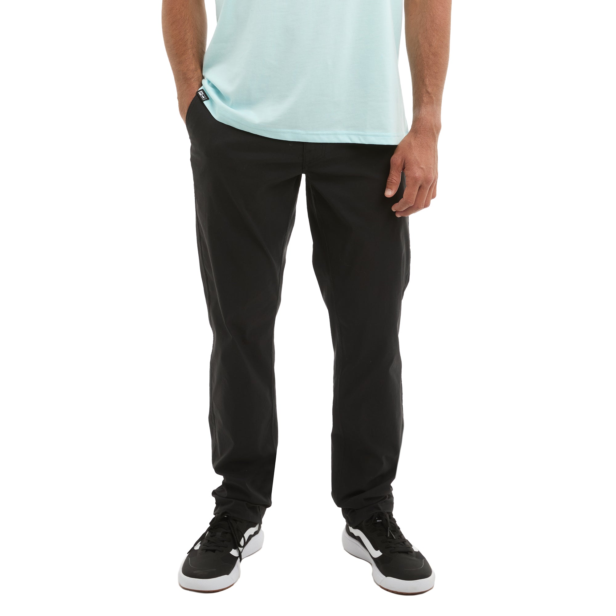 Pelagic Mako pantaloni chino nero idrorepellenti