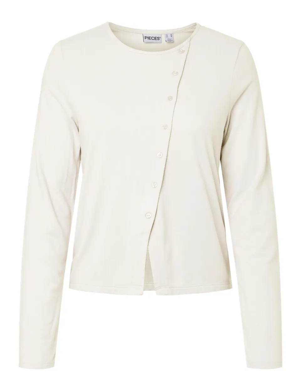 Pieces Pcbria LS Asymmetric Top top donna asimmetrico M