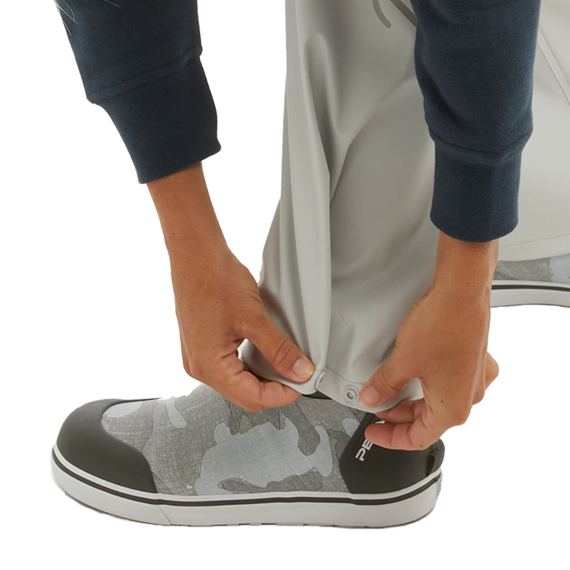 Pelagic Ws Chubasco Bib salopette donna grigio chiaro impermeabile