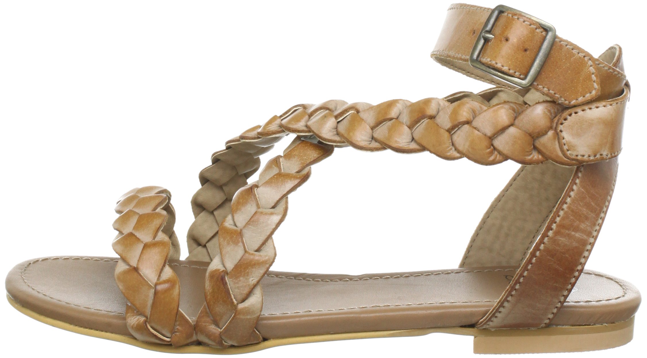 Pieces Clair Leather sandali donna cognac misura 41