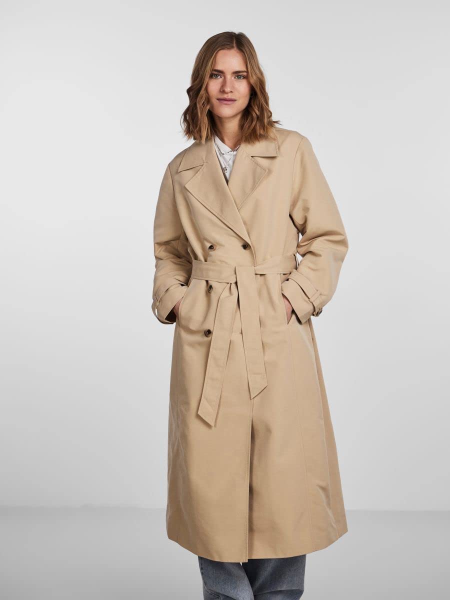 Pieces Pctaya Ls trench donna manica lunga