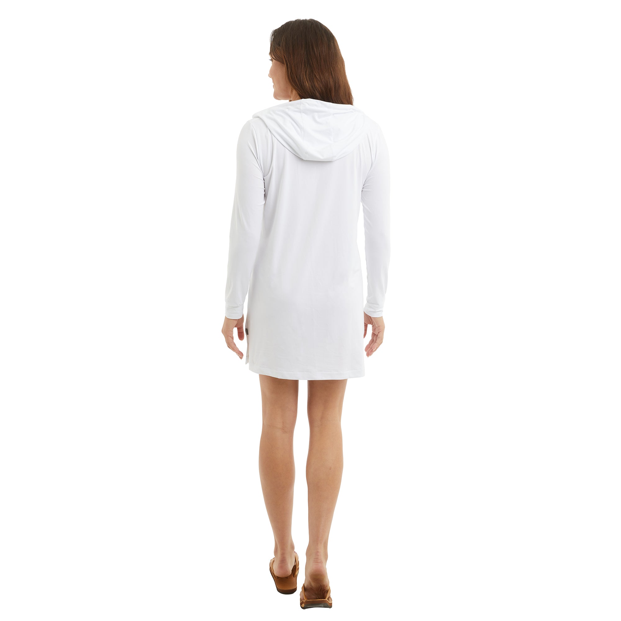 Pelagic Freespool Cover Up copricostume donna bianco UPF 50+