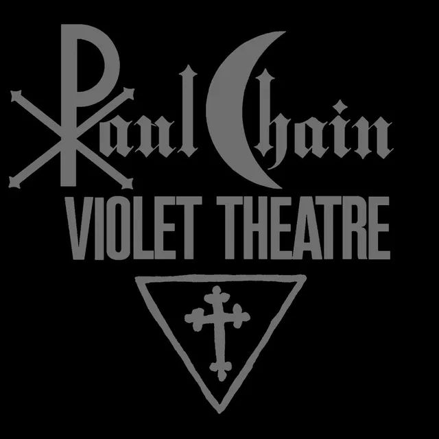 Matrix Music Store Chain Paul Violet Theater t-shirt logo argento