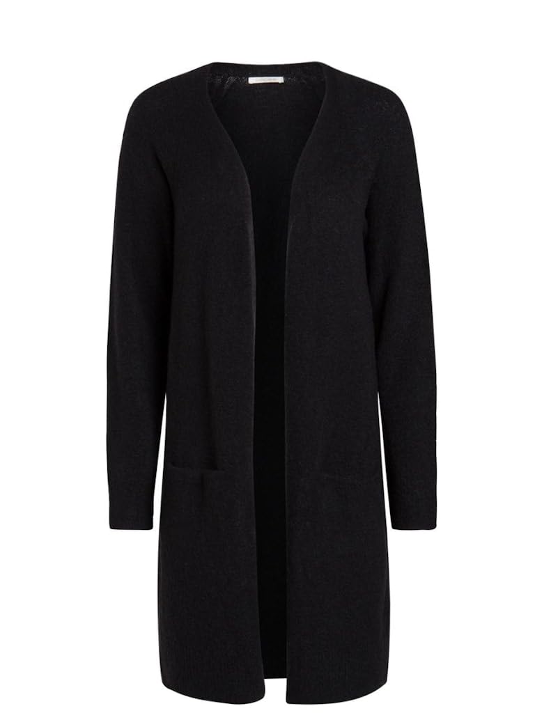 Pieces Pcfillac LS Long Wool Cardigan donna blu XS