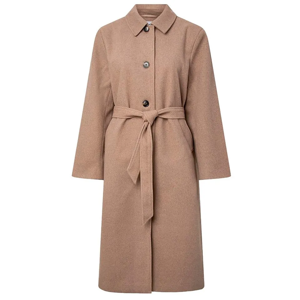Pieces Aya Coat cappotto revers 2XL lungo