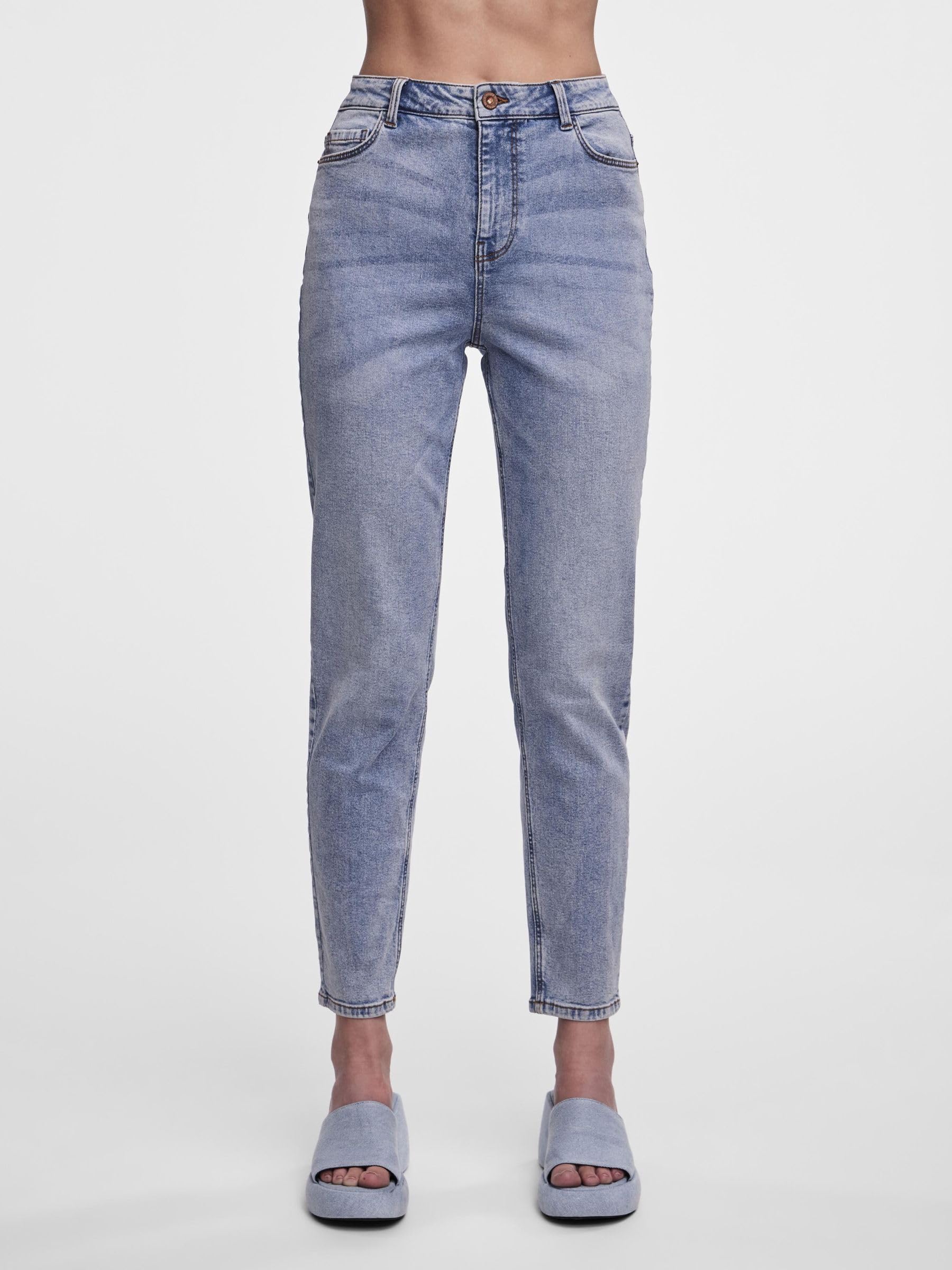 Pieces jeans donna XL uso quotidiano blu denim