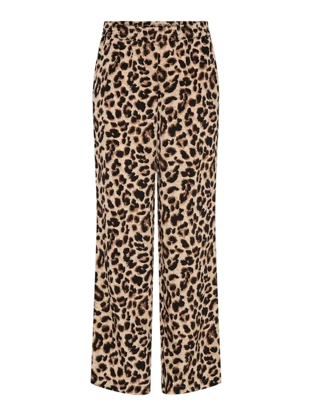 Pieces Pcjulina MW Wide Pants pantaloni donna neri taglia S