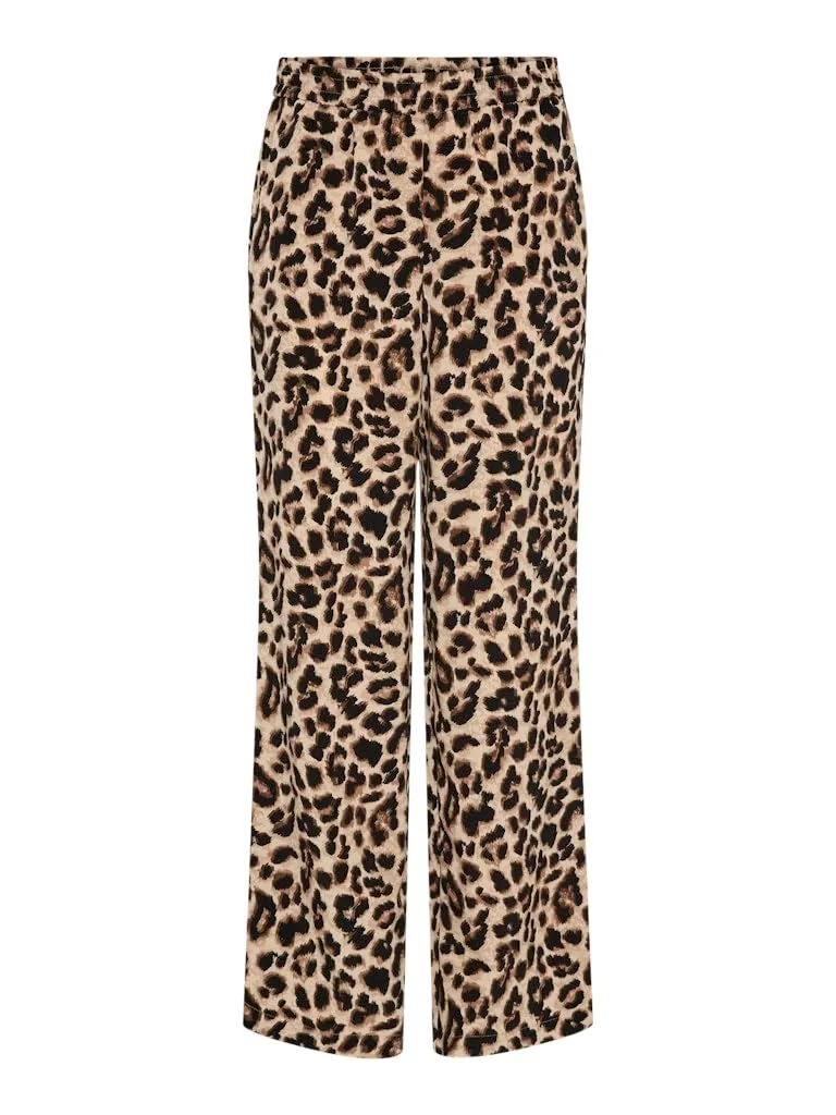 Pieces Pcjulina MW Wide Pants pantaloni donna neri taglia S
