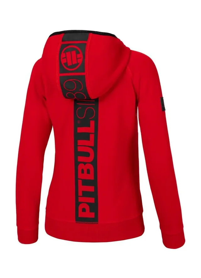 Pitbull West Coast felpa donna zip fucsia M comoda