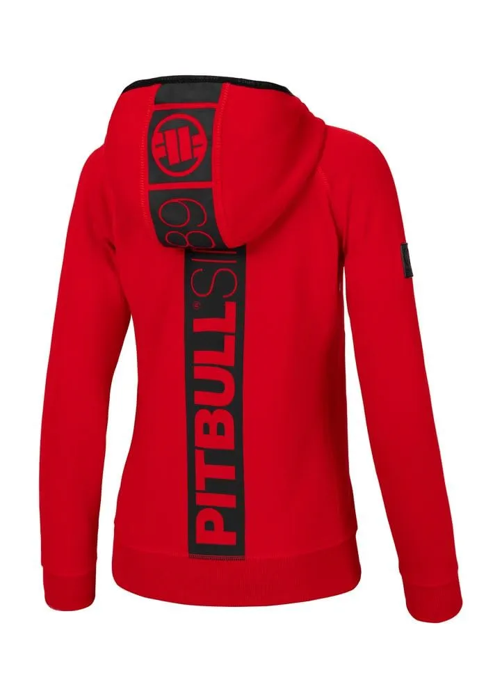 Pitbull West Coast felpa donna zip fucsia M comoda