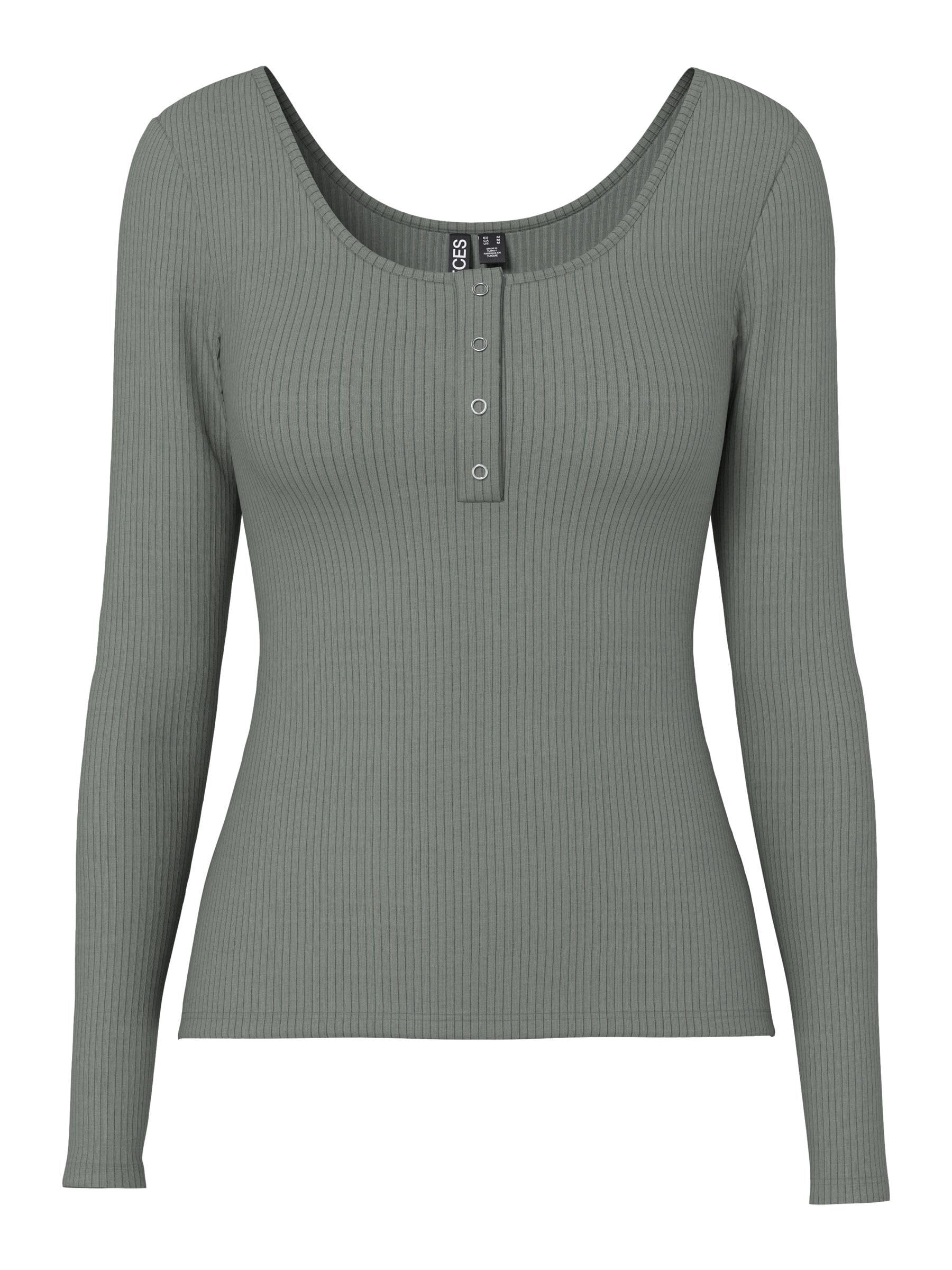 Pieces PcKitte top jersey maniche lunghe