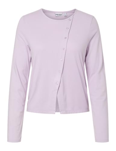 Pieces Pcbria LS Asymmetric Top top donna asimmetrico M