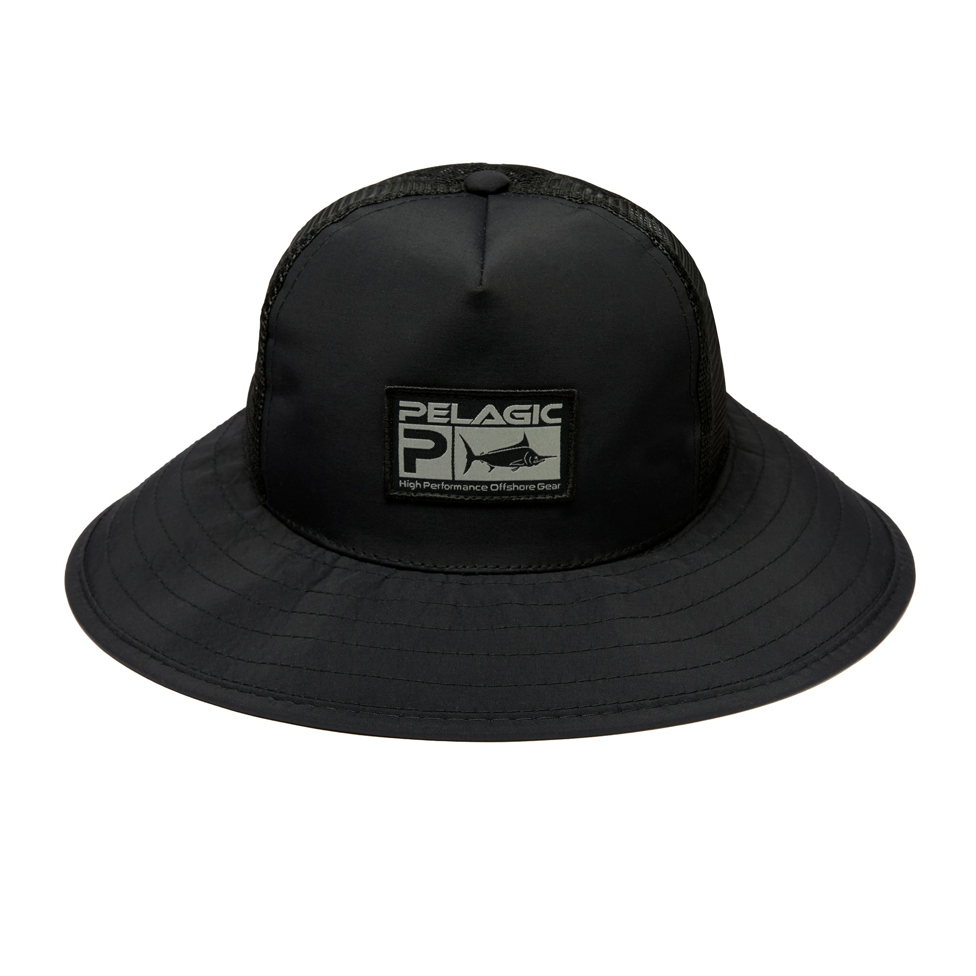 Pelagic Brimmer Deluxe cappello Black tesa larga