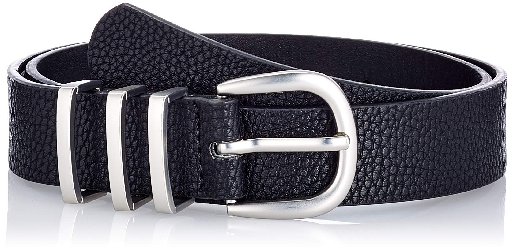 Pieces Pclea Jeans Belt cintura donna 75 cm nero