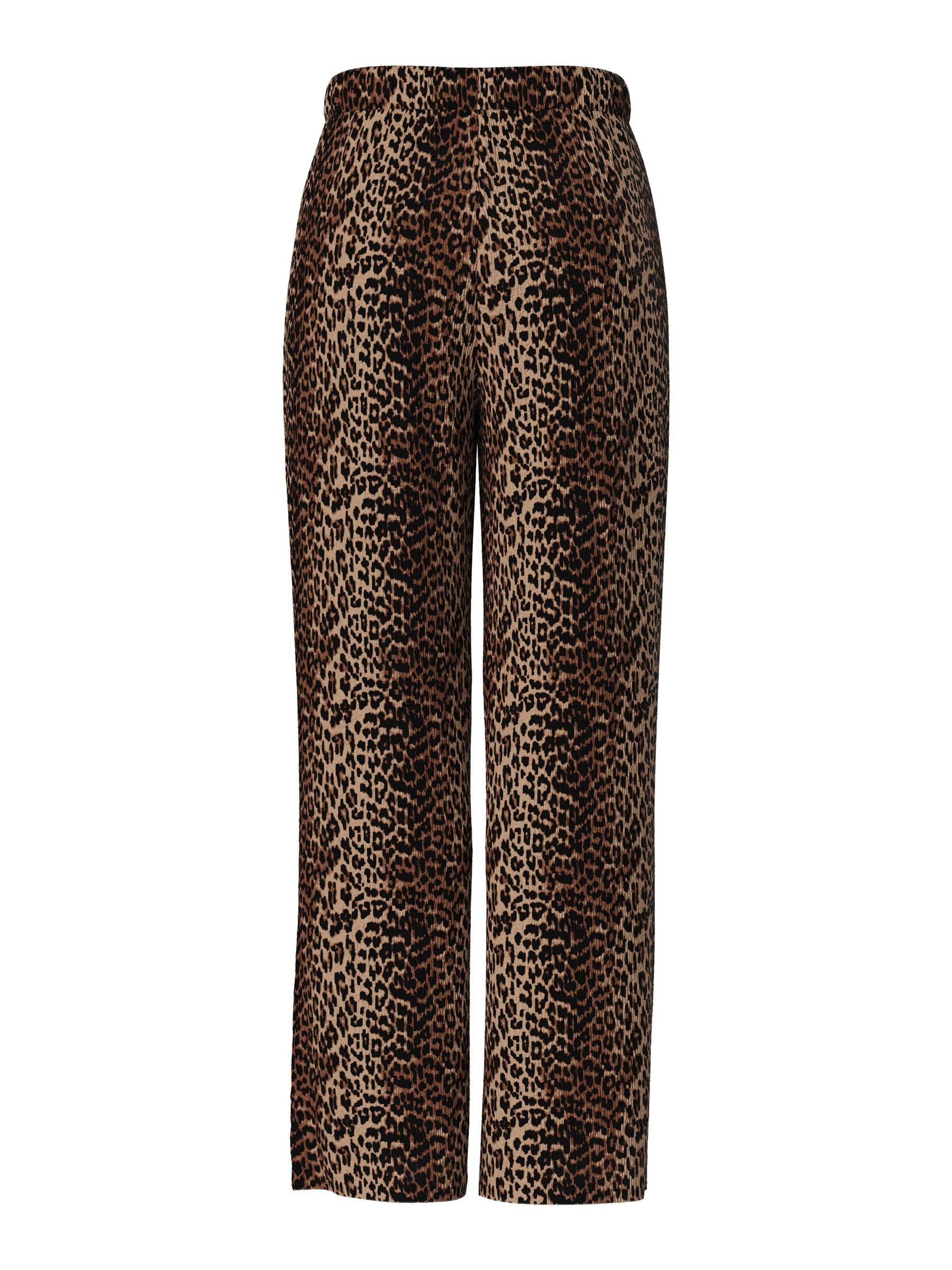 Pieces Pcflora pantaloni larghi donna neri