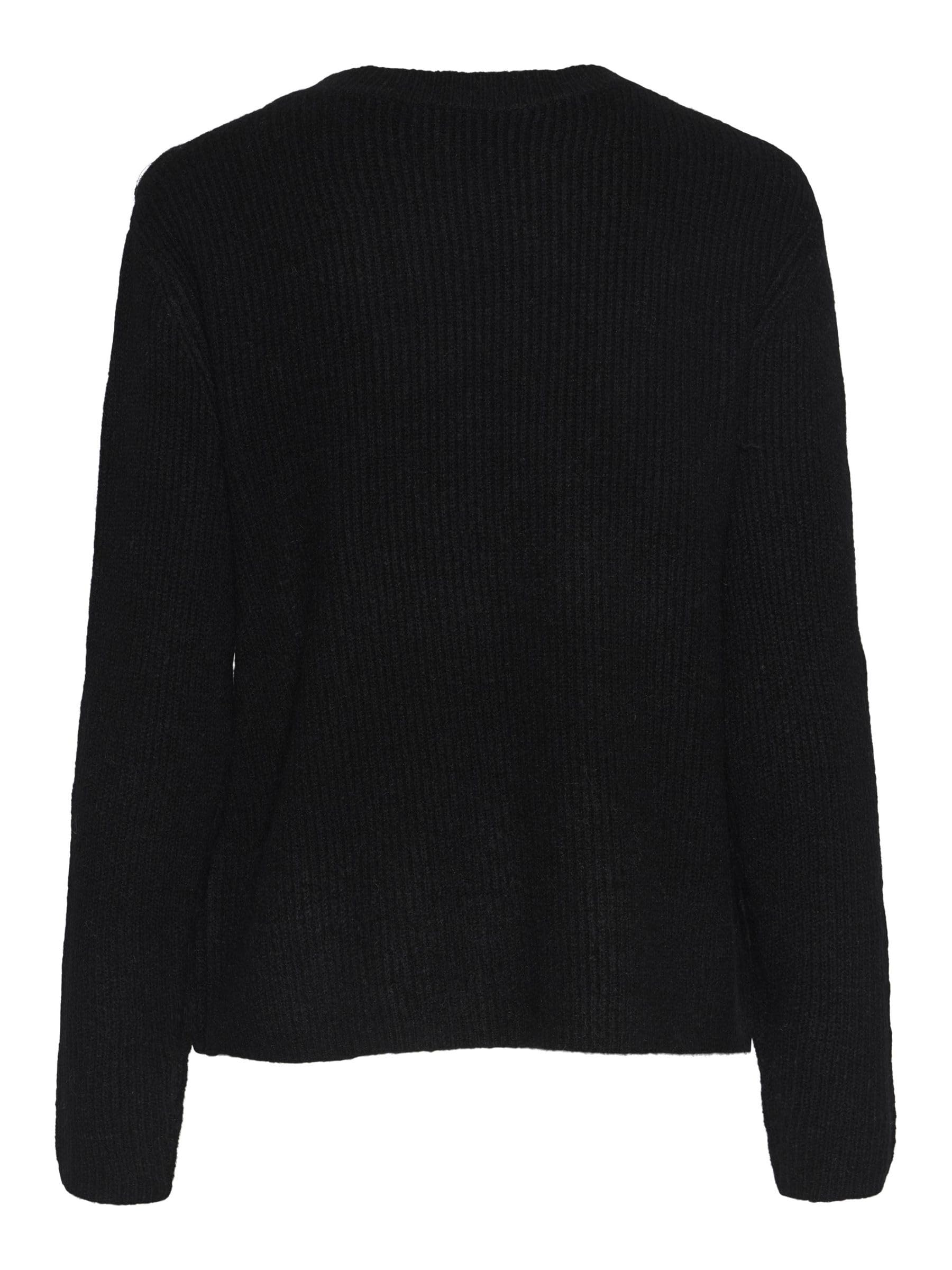 Pieces PcSilly cardigan nero XS caldo