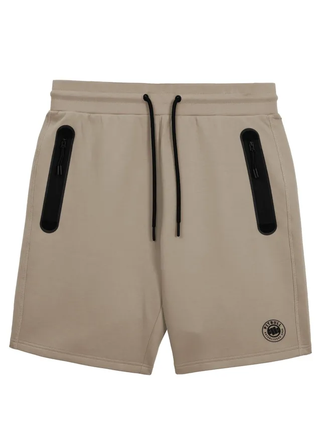 Pitbull Dogwood Shorts Uomo Cotone Tasche Zip