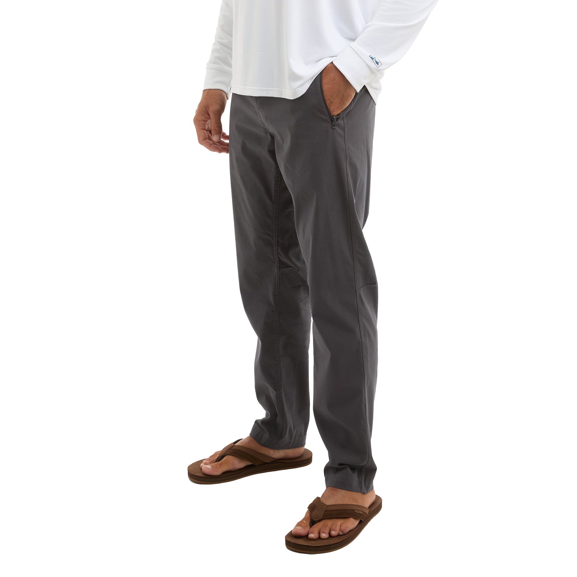 Pelagic Leaderman pantaloni uomo grafite quick dry