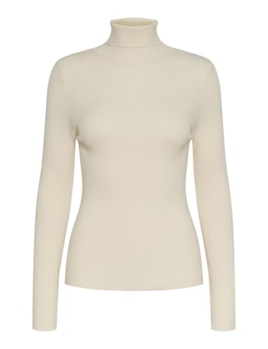 Pieces Pcmira Rollneck maglione dolcevita donna collo alto