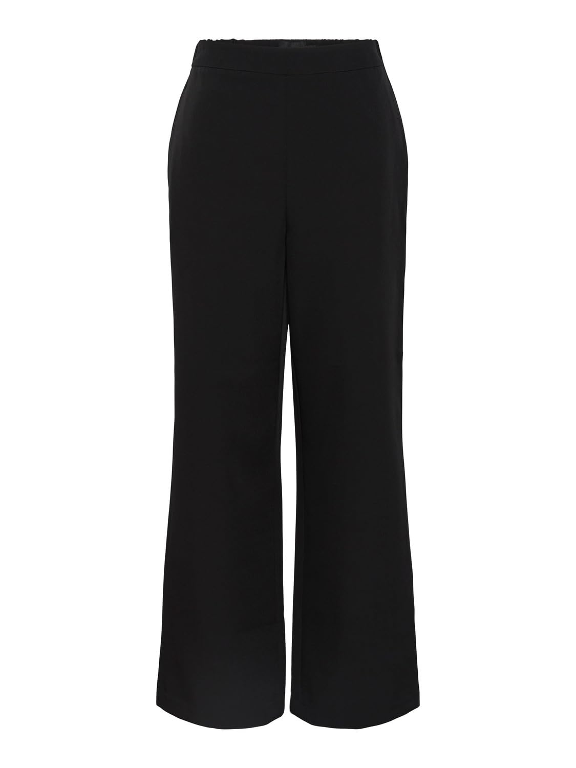 PIECES Pcbozzy HW Wide Plain Pant Noos BC pantaloni neri