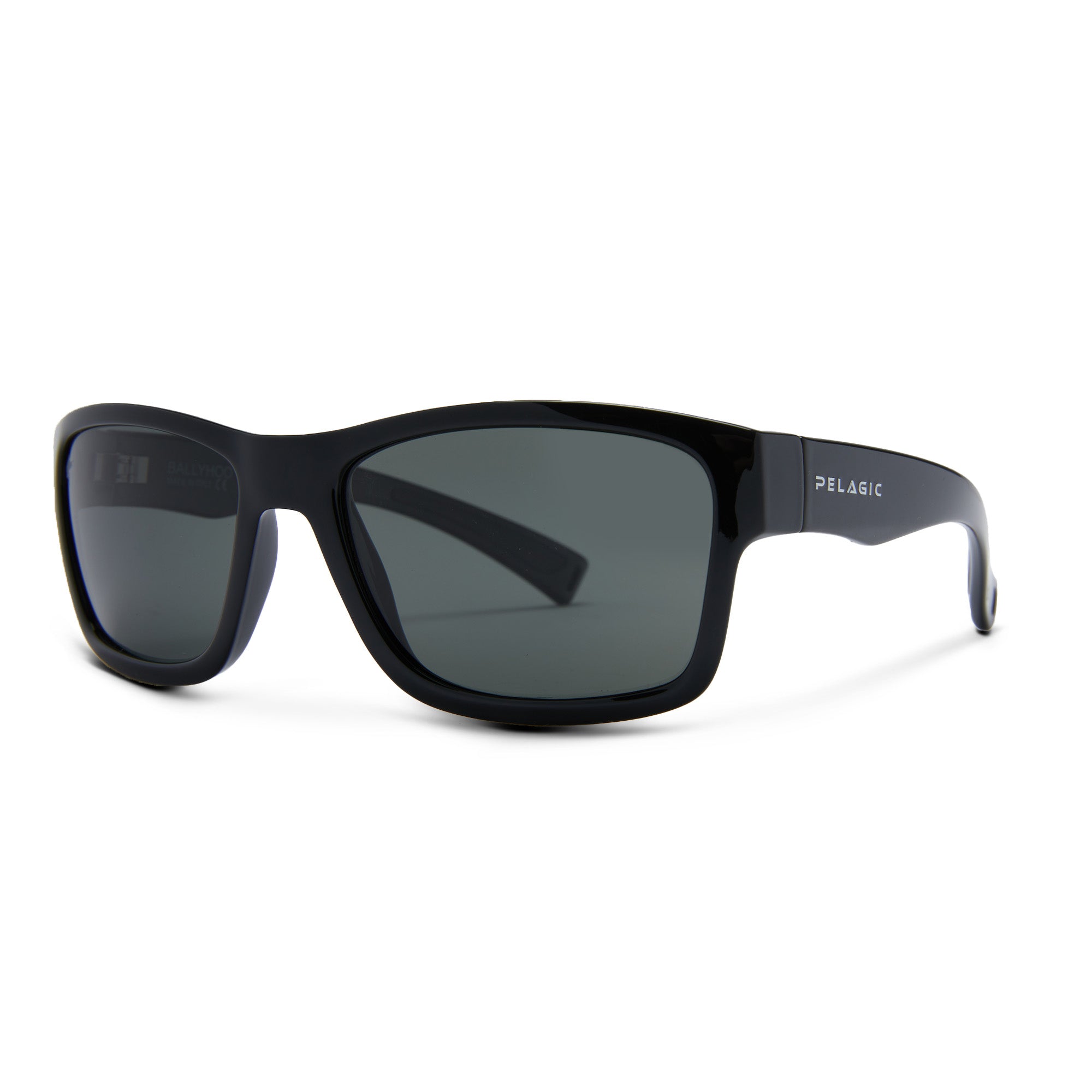 Pelagic Ballyhoo Occhiali Pesca Nero Grigio Vetro