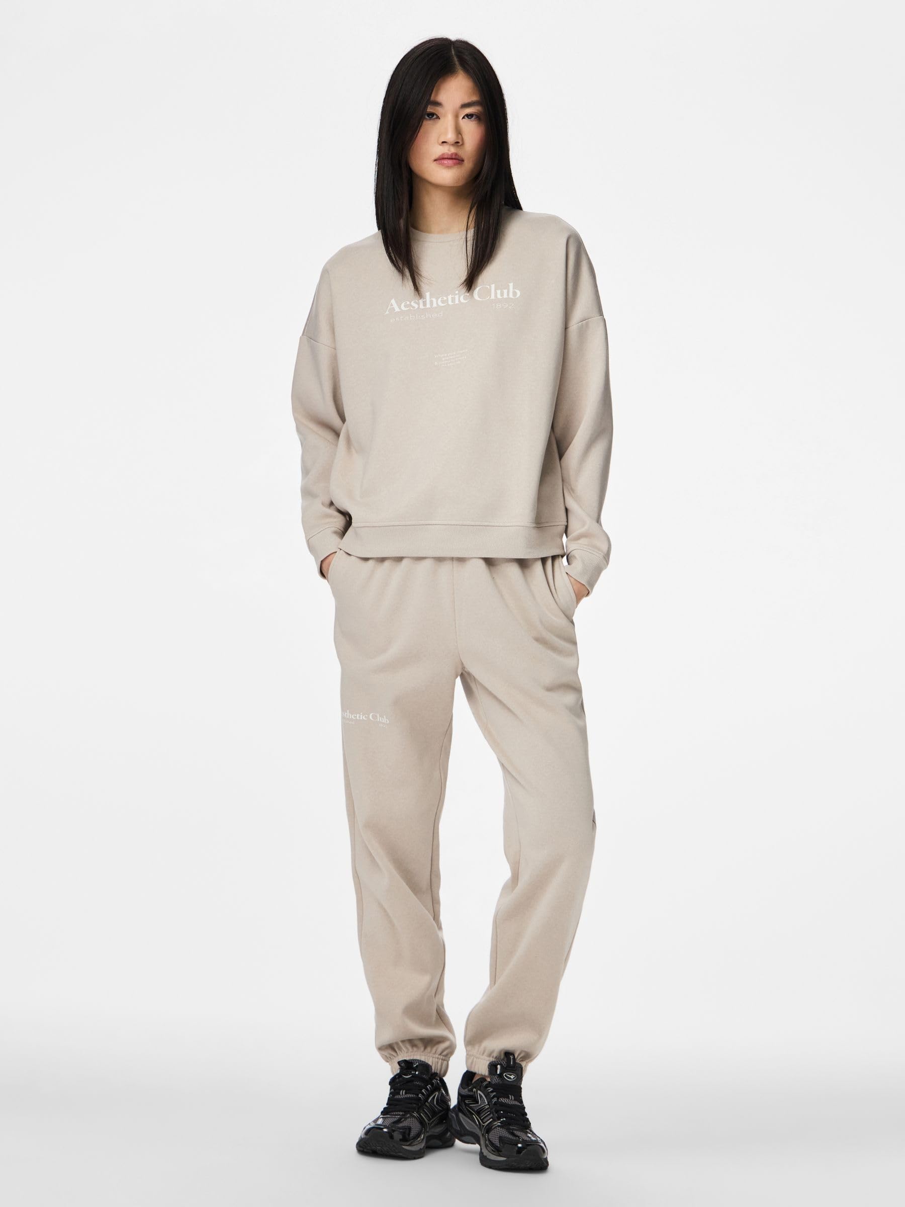 Pieces Pcrisso HW Sweat Pants tuta XL cotone traspirante