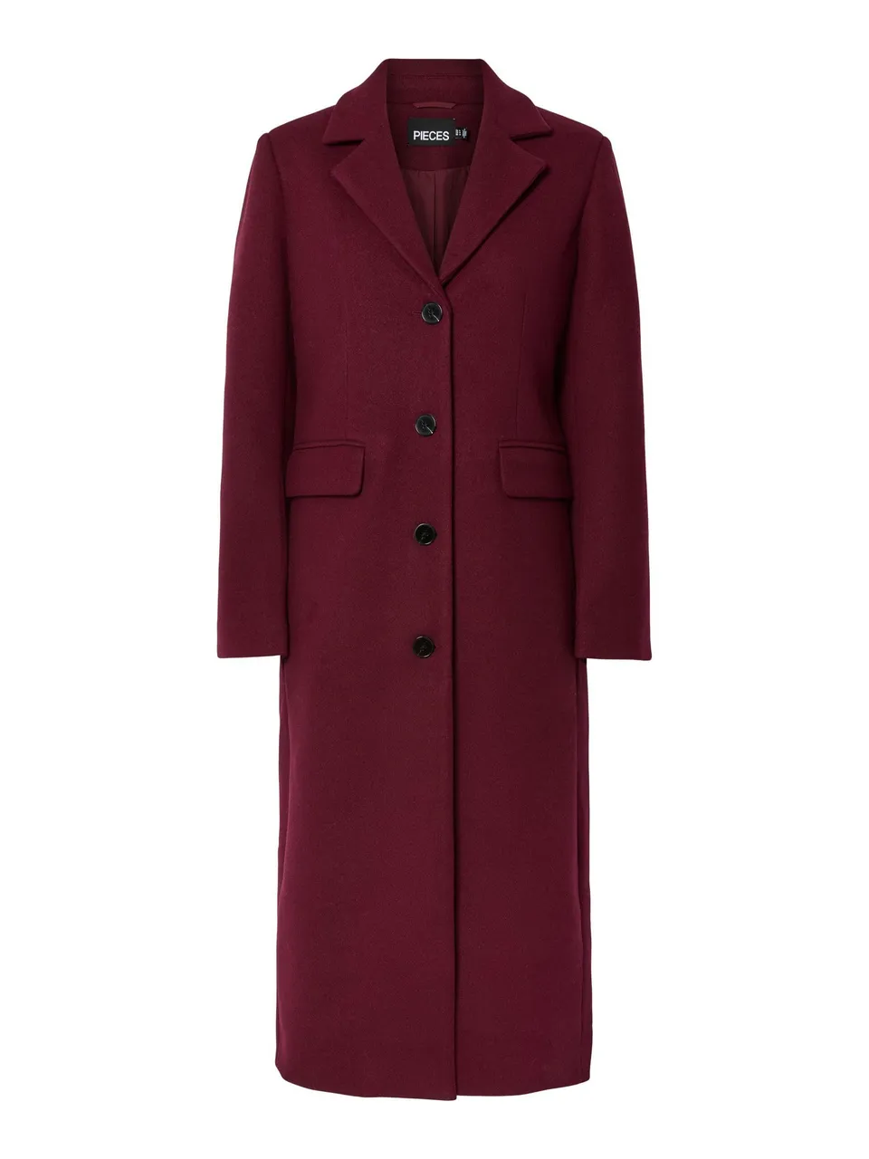 Pieces Pcjadine cappotto donna lungo invernale