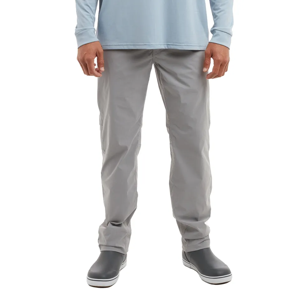 Pelagic Flyline pantaloni uomo grey nylon stretch