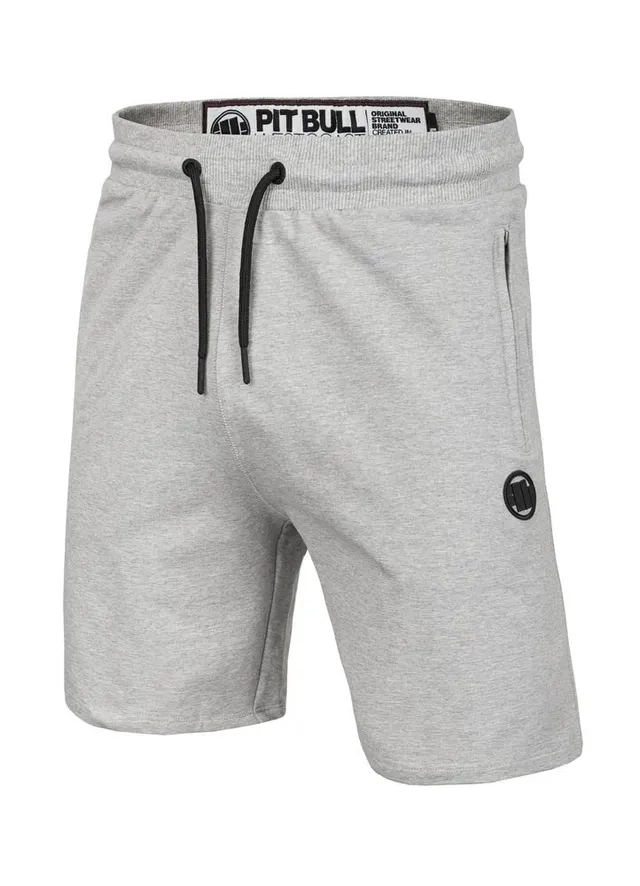 Pitbull French Terry 220 pantaloncini uomo grigio L cotone