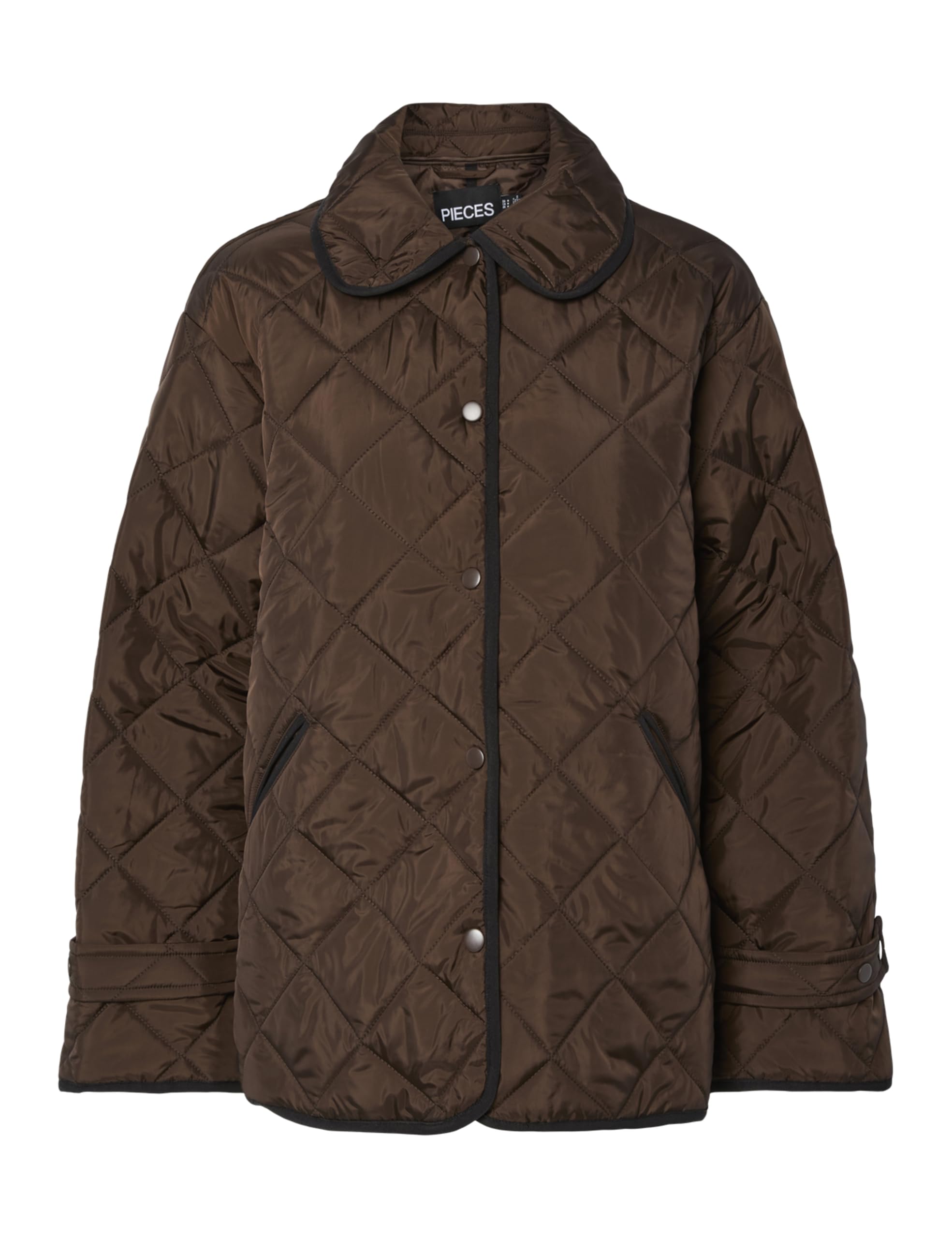 PIECES Pcemily Short Quilted Jacket Noos Bc Giacca Greige Corta