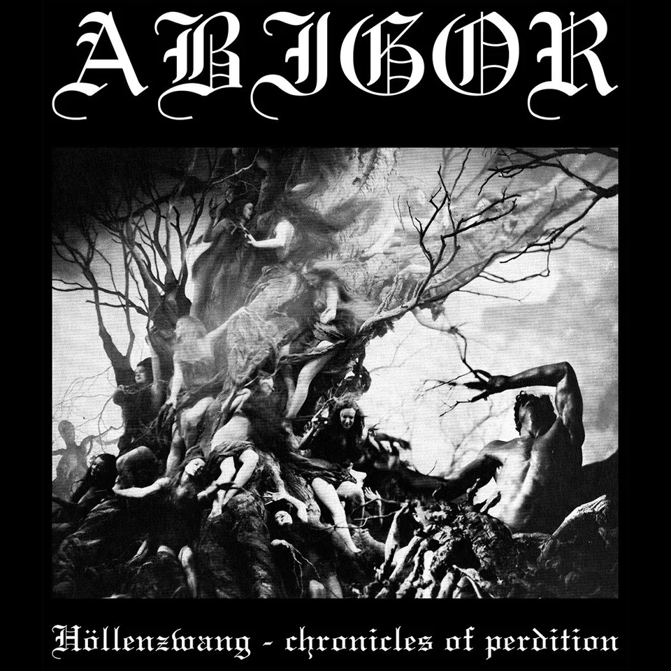 Abigor Tee-Records Hollenzwang t-shirt cotone organico