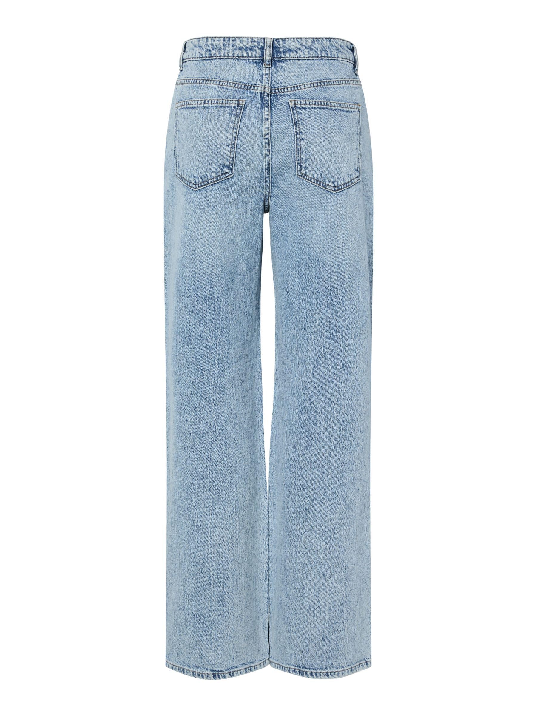 Pieces Pcjill jeans dritti donna 42-44 vita alta