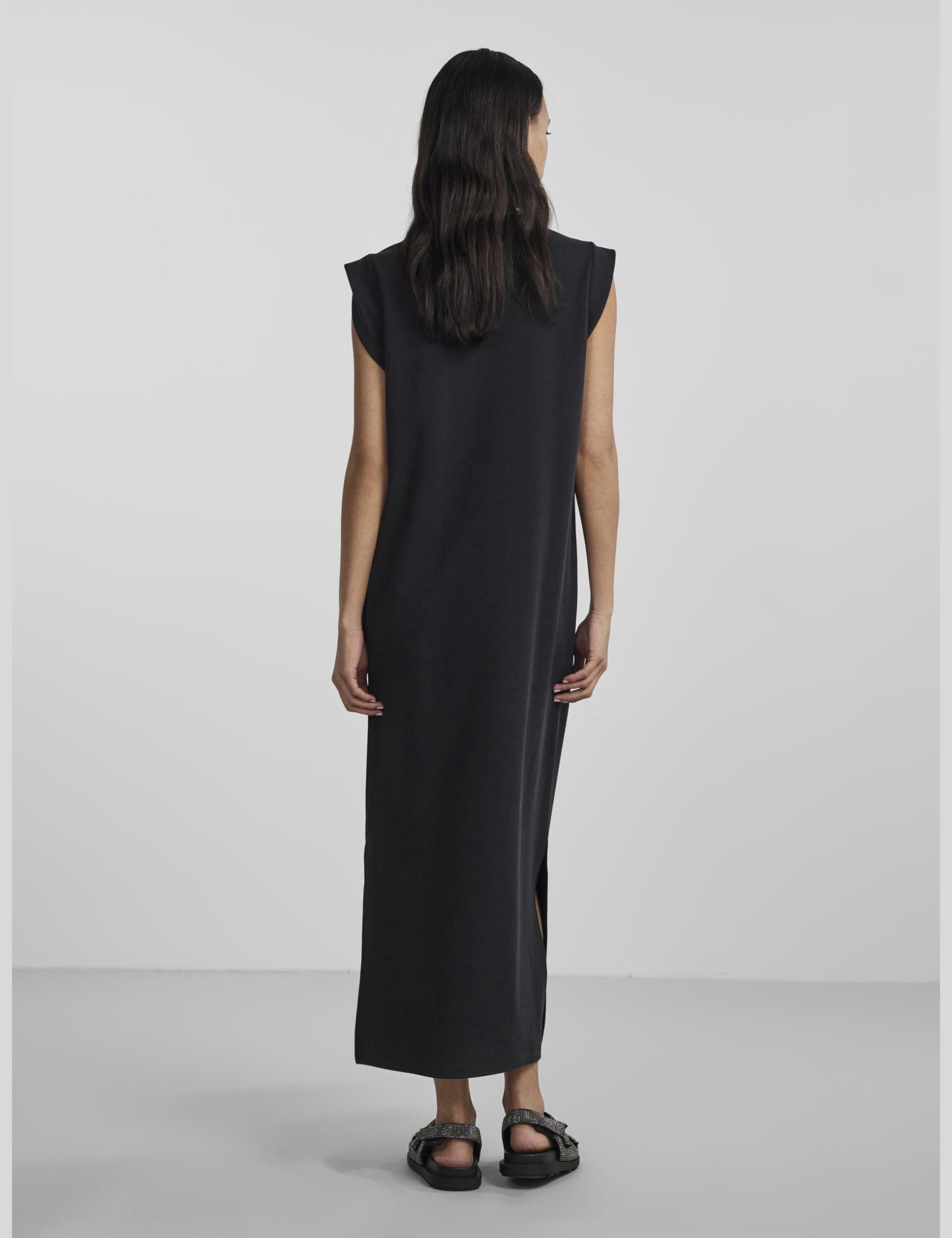 Pieces Pcchilli abito midi donna vestibilità comoda