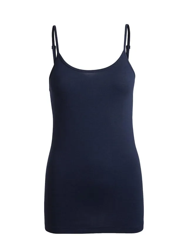 Pieces Pcholly canotta donna blu navy XS