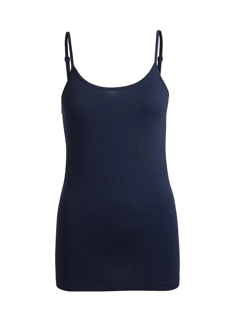 Pieces Pcholly canotta donna blu navy XS