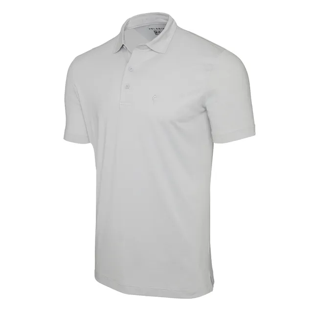 Pelagic Marco Polo Polo Uomo Grigio Chiaro Manica Corta Elasticizzata