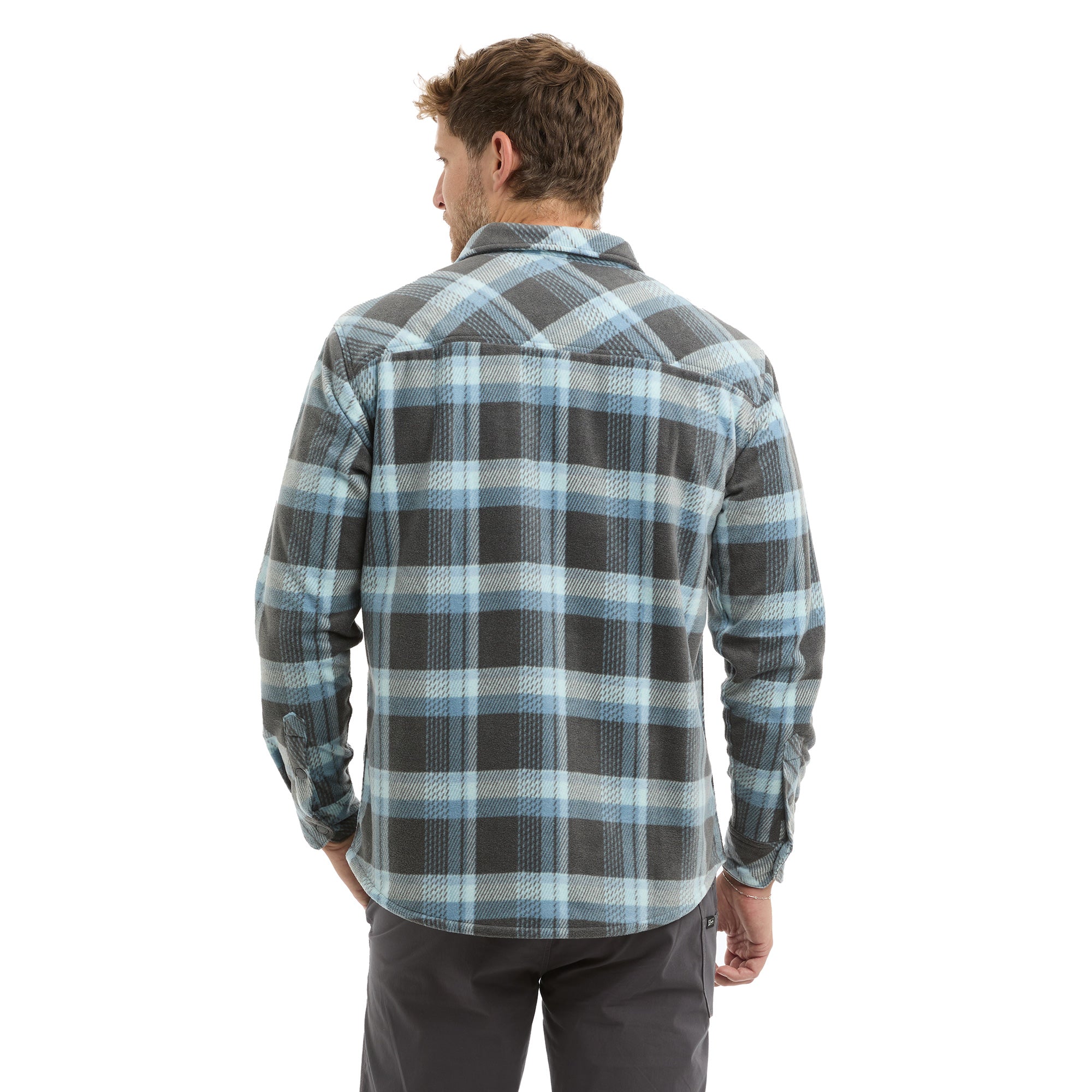 Pelagic Keeper Camicia Pile Uomo Graphite in poliestere