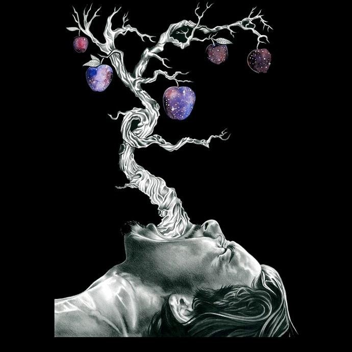 Matrix Music Store Yuna Screaming Tree t-shirt cotone unisex