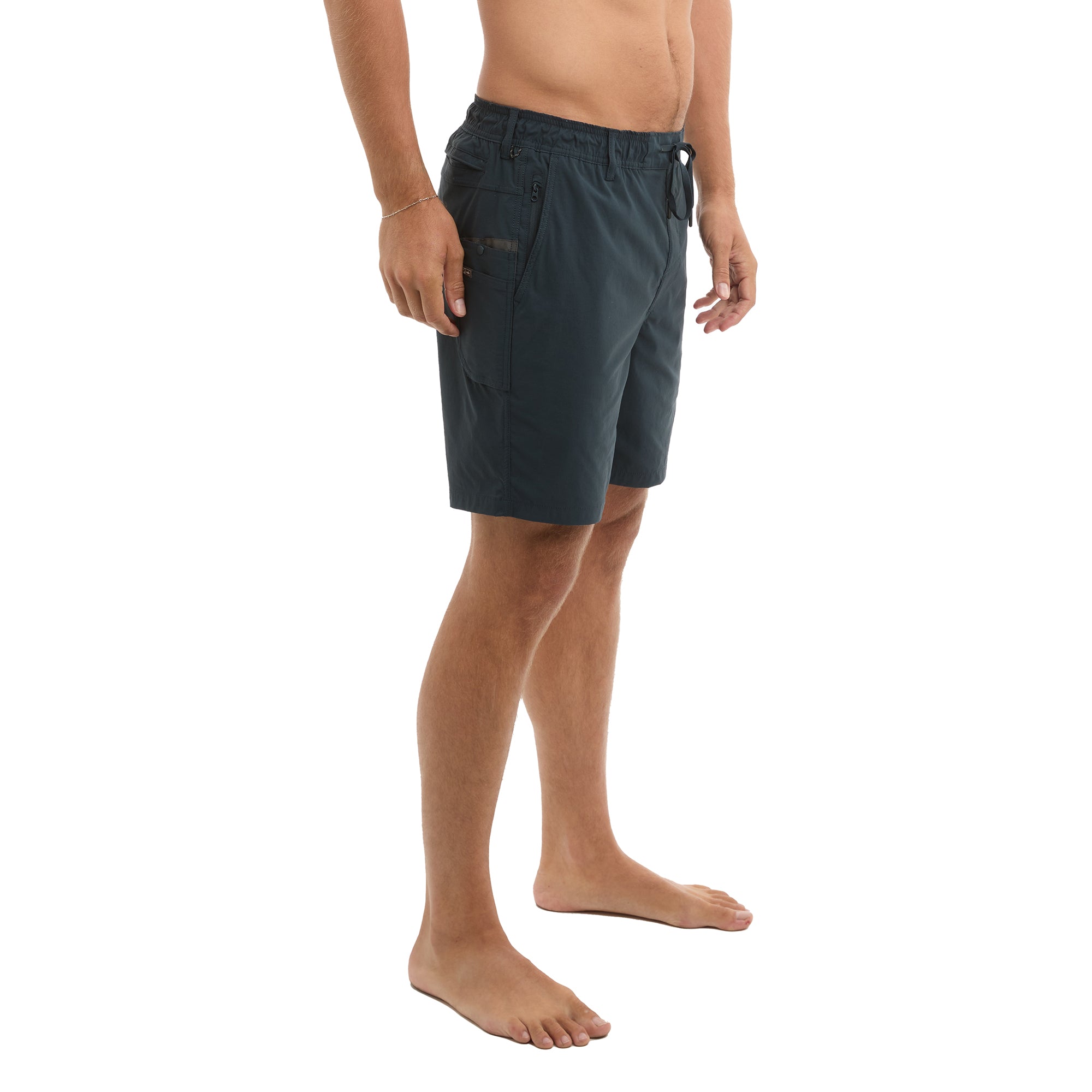 Pelagic Palomar pantaloncini pesca blu navy elasticizzati