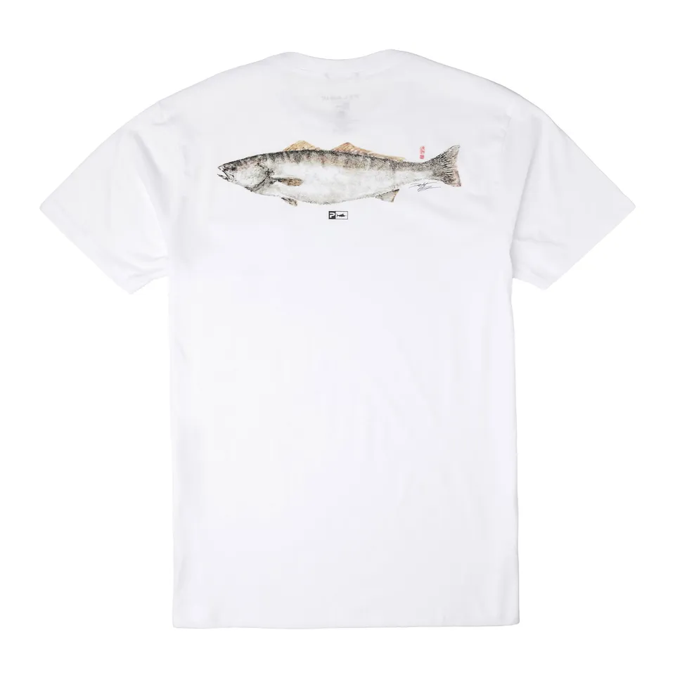 Pelagic DH WSB maglietta uomo bianca cotone organico