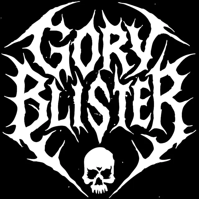 Matrix Music Store Tee-Records Gory Blister White Logo T-shirt cotone