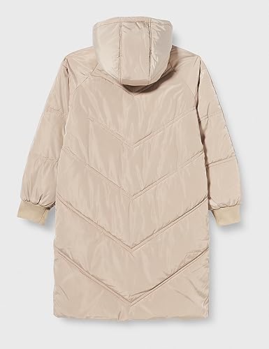 Pieces Pknelicity Puffer Jacket TW giacca bambina Silver Mink