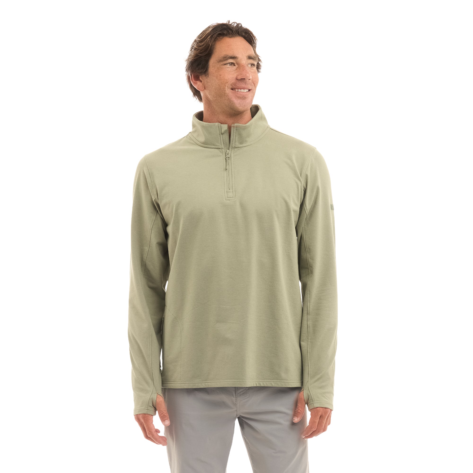 Pelagic Daybreak pile collo alto mangrovia elasticizzato