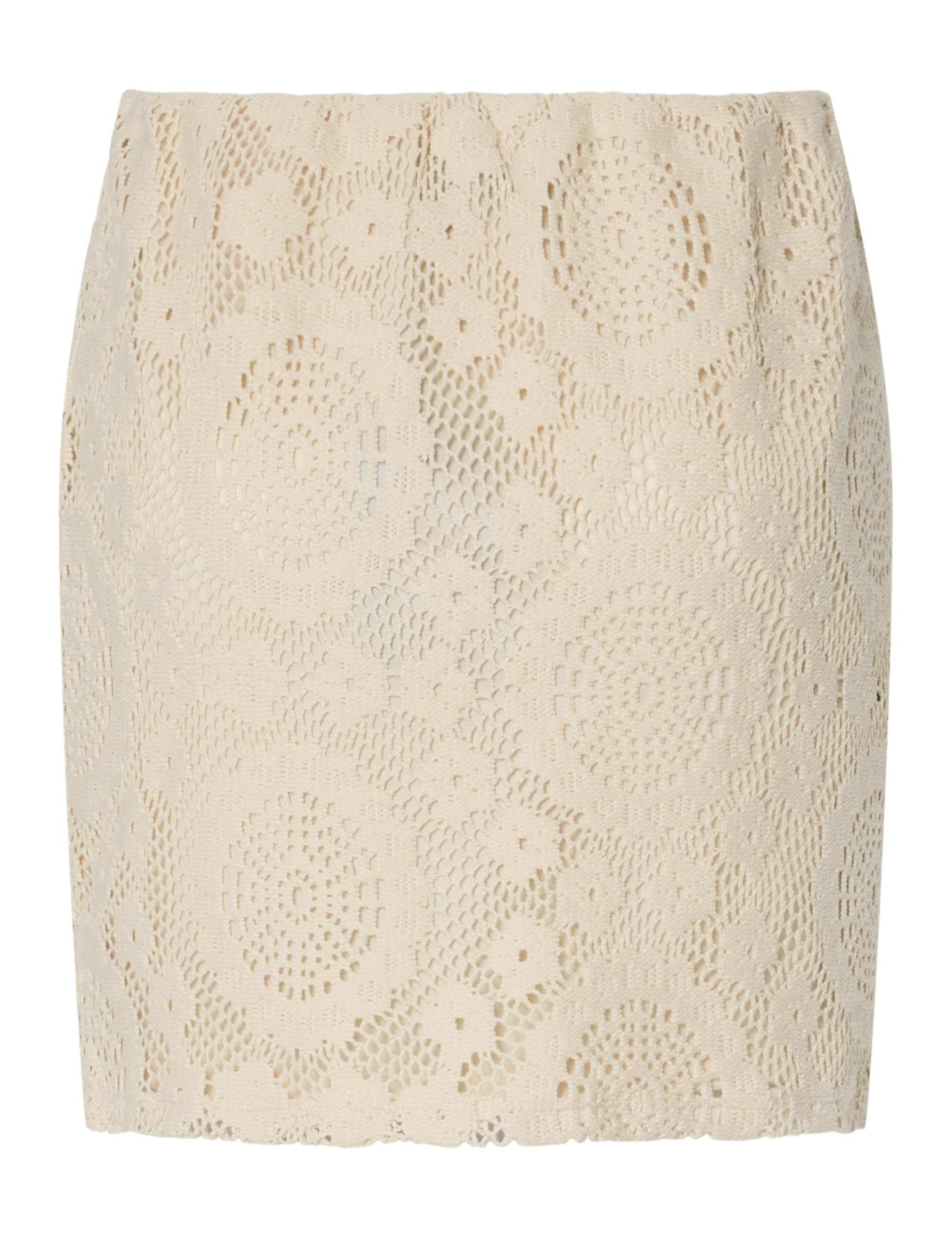 Pieces Pclambi SL Crochet gonna donna XS traforata