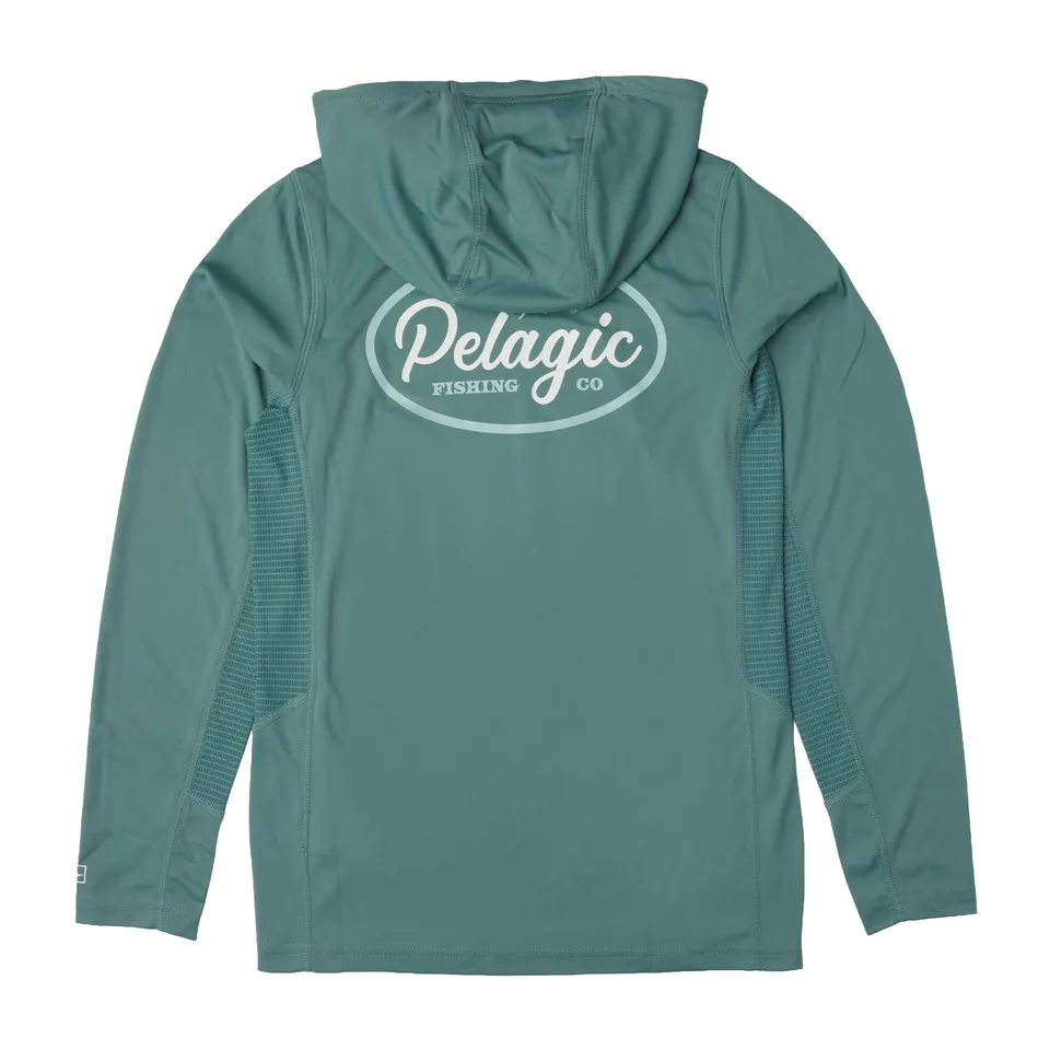 Pelagic Youth Vaportek Circled maglia ragazzo blu UPF 50+