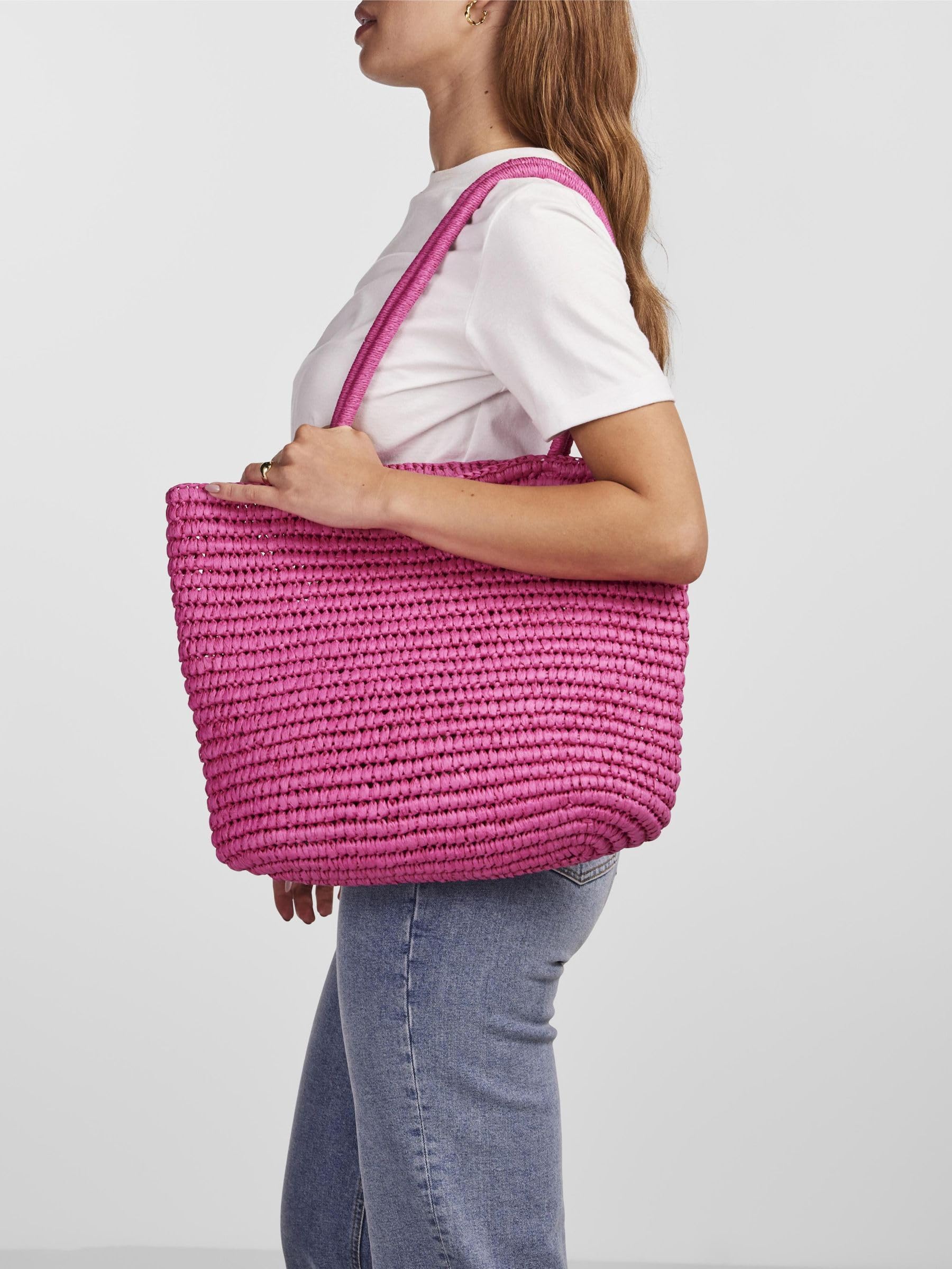 PIECES Pcbetta borsa in paglia donna