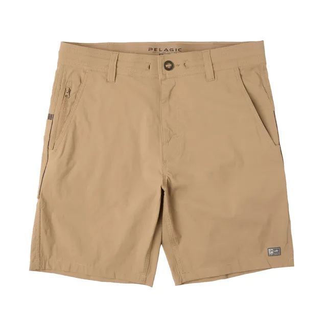 Pelagic Flyline pantaloncini uomo kaki scuro asciugatura rapida