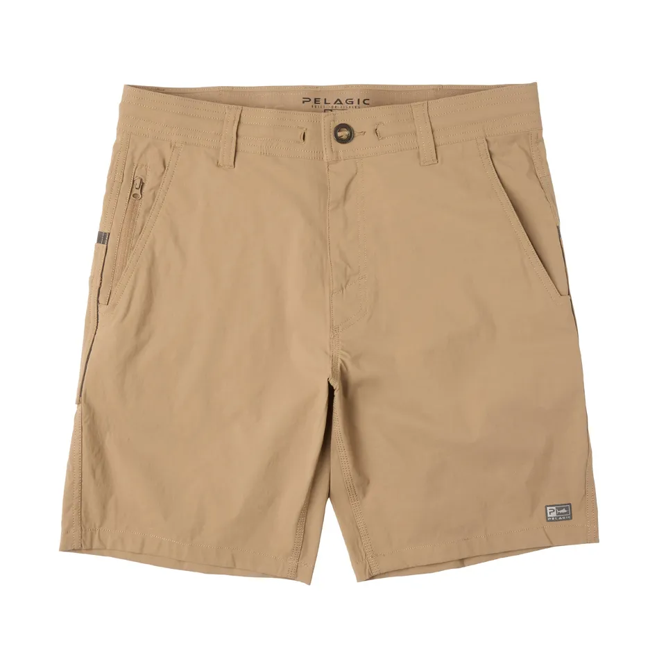 Pelagic Flyline pantaloncini uomo kaki scuro asciugatura rapida