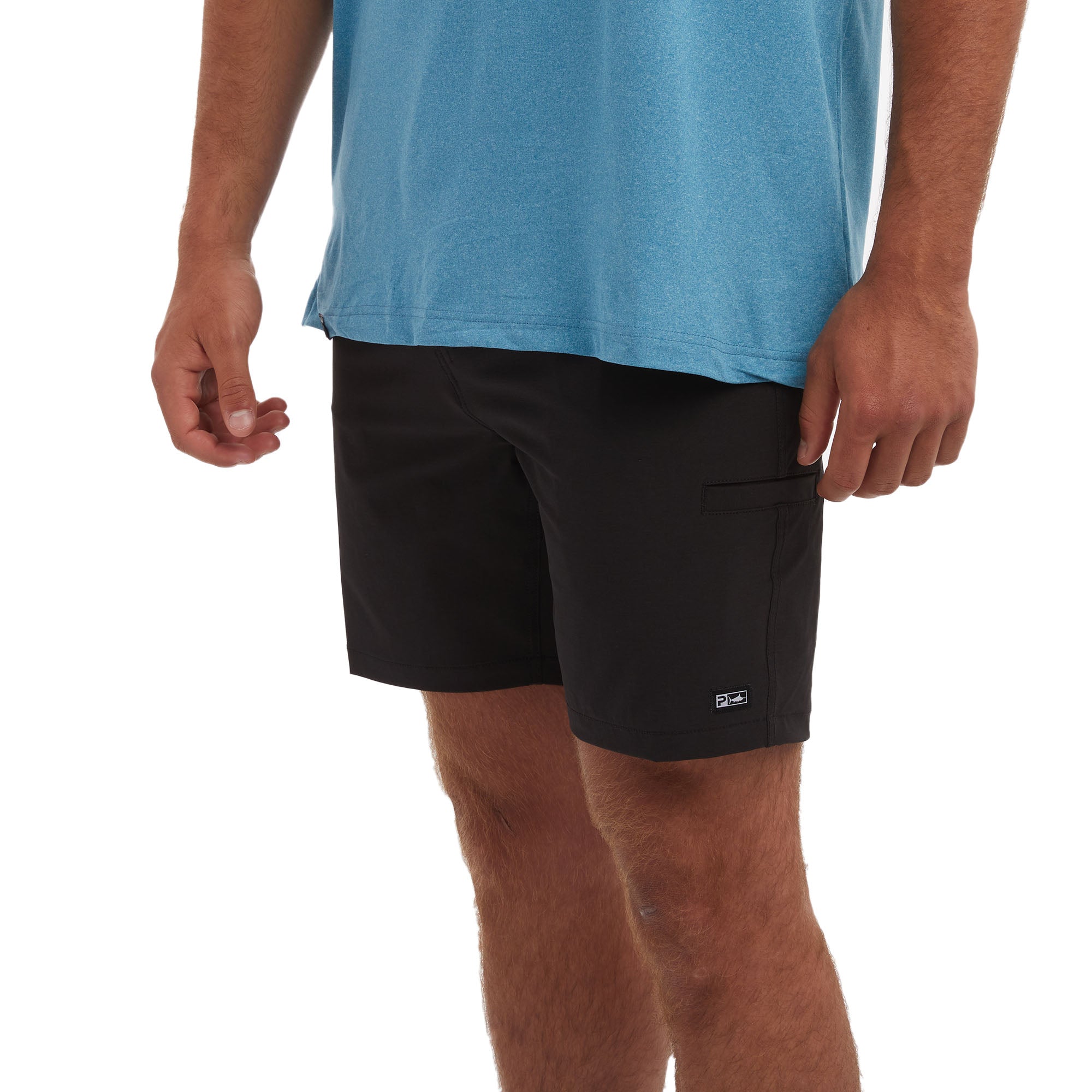 Pelagic Mako shorts uomo neri 18 pollici traspiranti