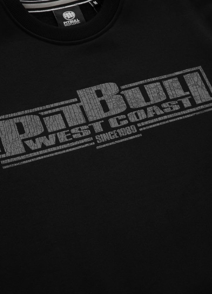 Pitbull West Coast Boxing FD felpa uomo cotone vestibilita comoda